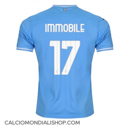Maglie da calcio Lazio Ciro Immobile #17 Prima Maglia 2023-24 Manica Corta